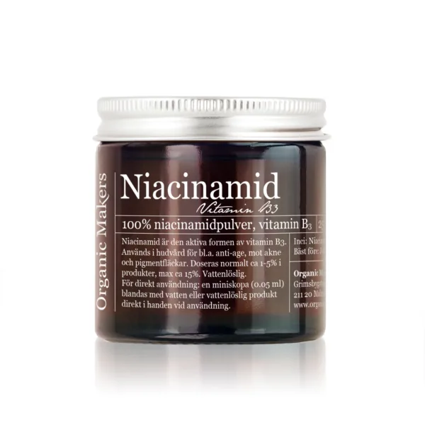 Niacinamid - niacinamide 100% rent pulver för DIY hudvård