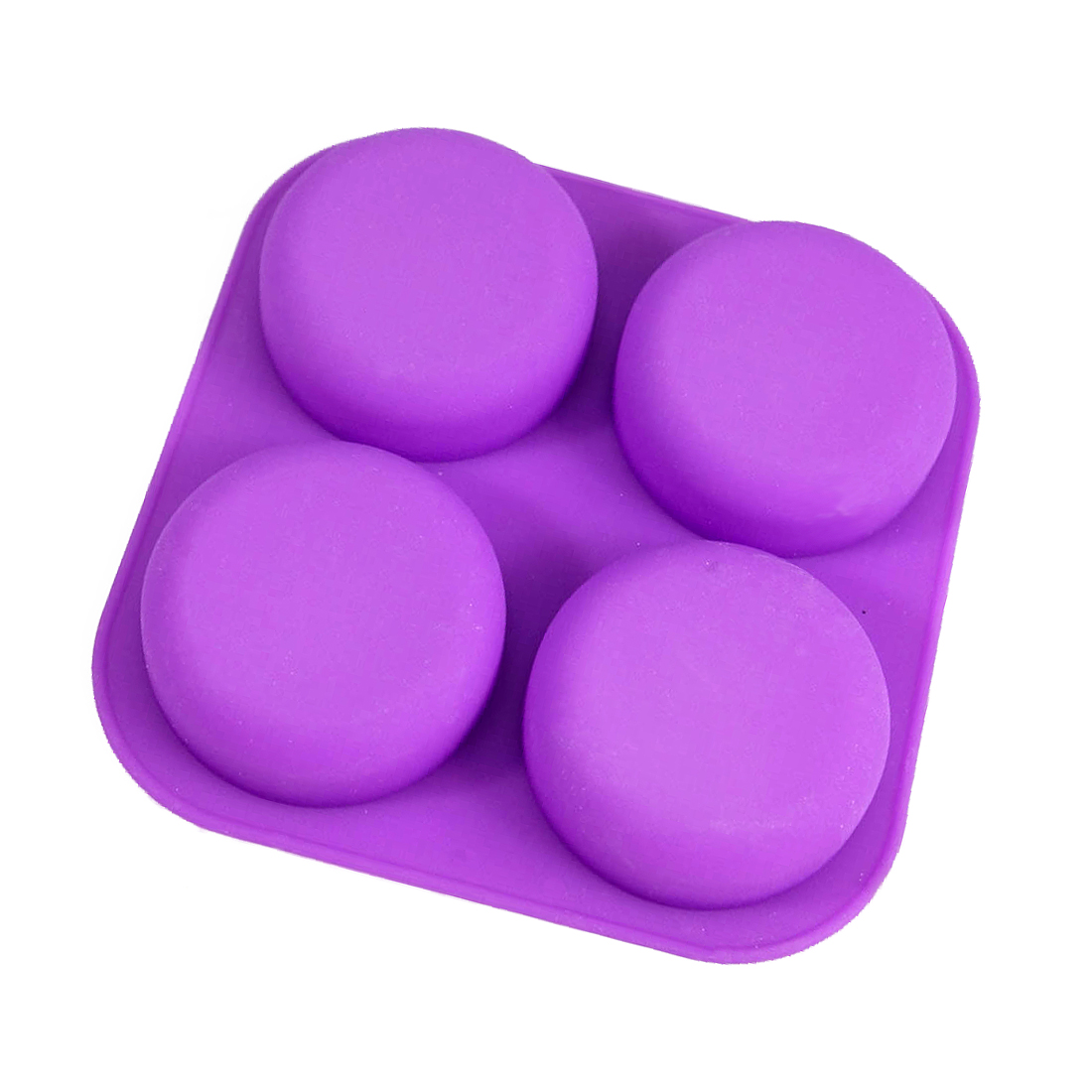 Silikonform 4 fack puckar för tvål