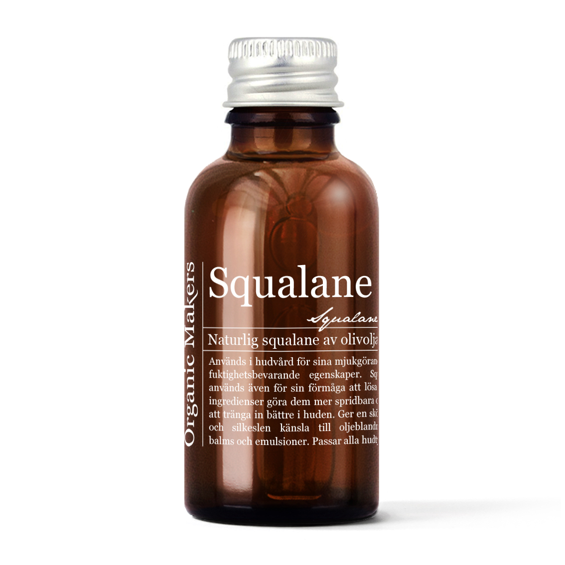 Squalane naturlig av olivolja - organicmakers.se