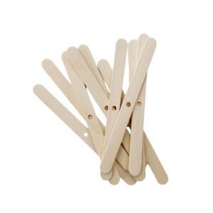 Vekcentrerare i trä för att göra doftljus i burkar och glas.