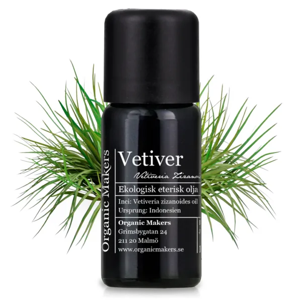 Eterisk olja Vetiver - Ekologisk