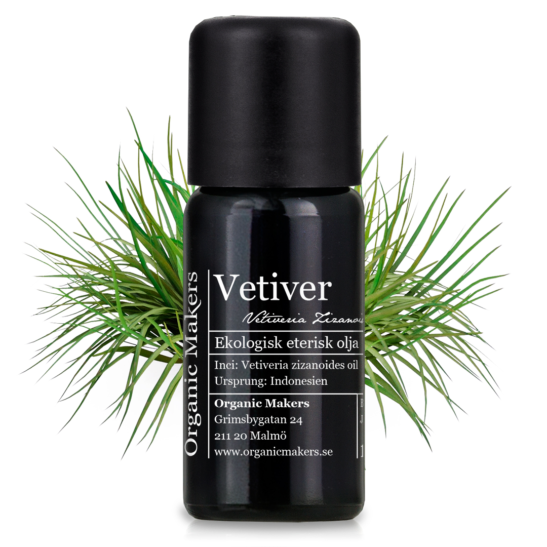 Eterisk olja Vetiver - Ekologisk