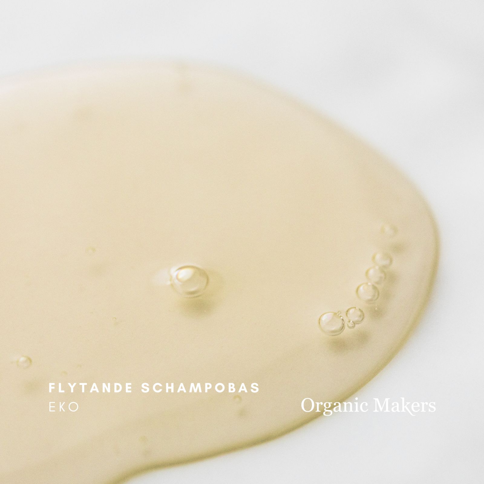 Shampobas för DIY flytande ekologiskt schampo