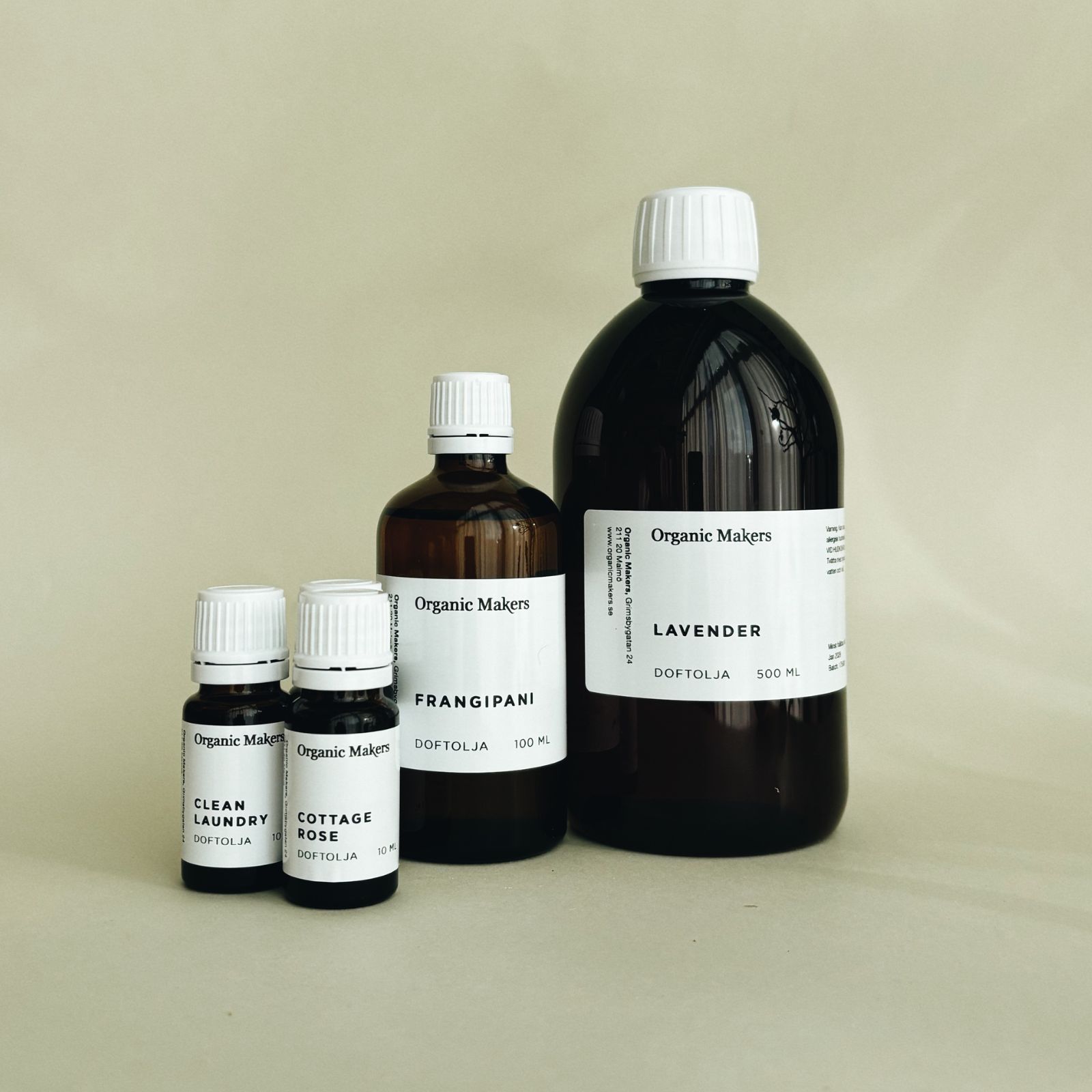 Doftoljor för hudvård, tvål, parfym, doftljus & aromadiffuser