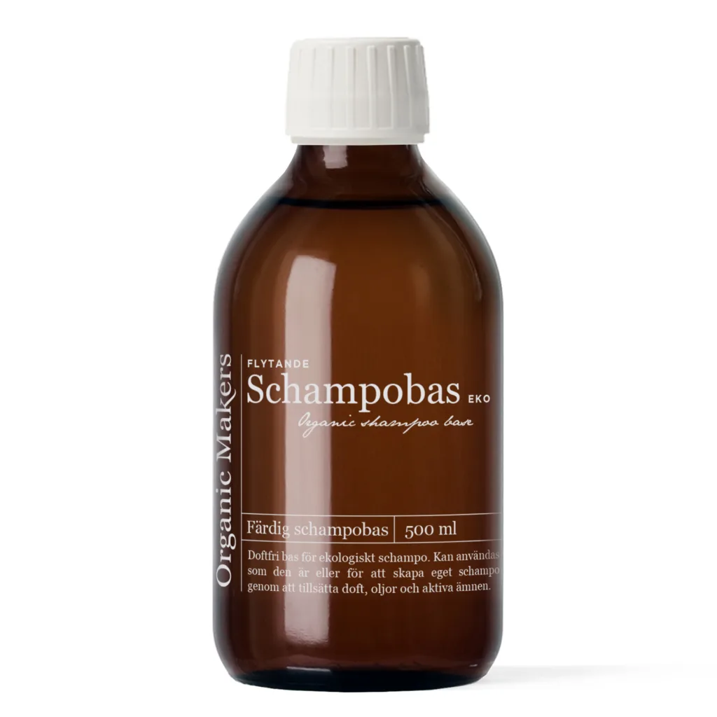 Schampobas för DIY ekologiskt flytande schampo