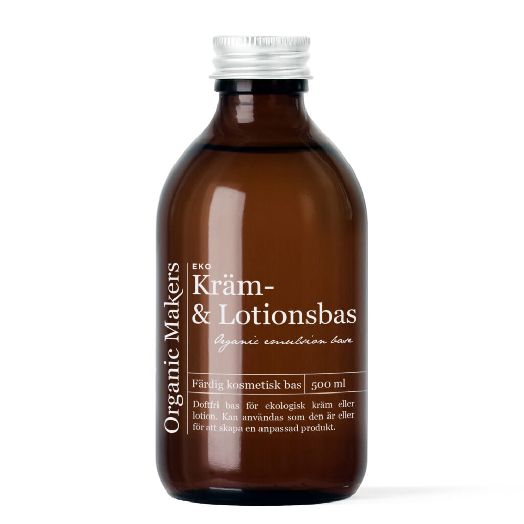 Kräm- och lotionsbas för DIY ekologiska krämer & emulsioner.