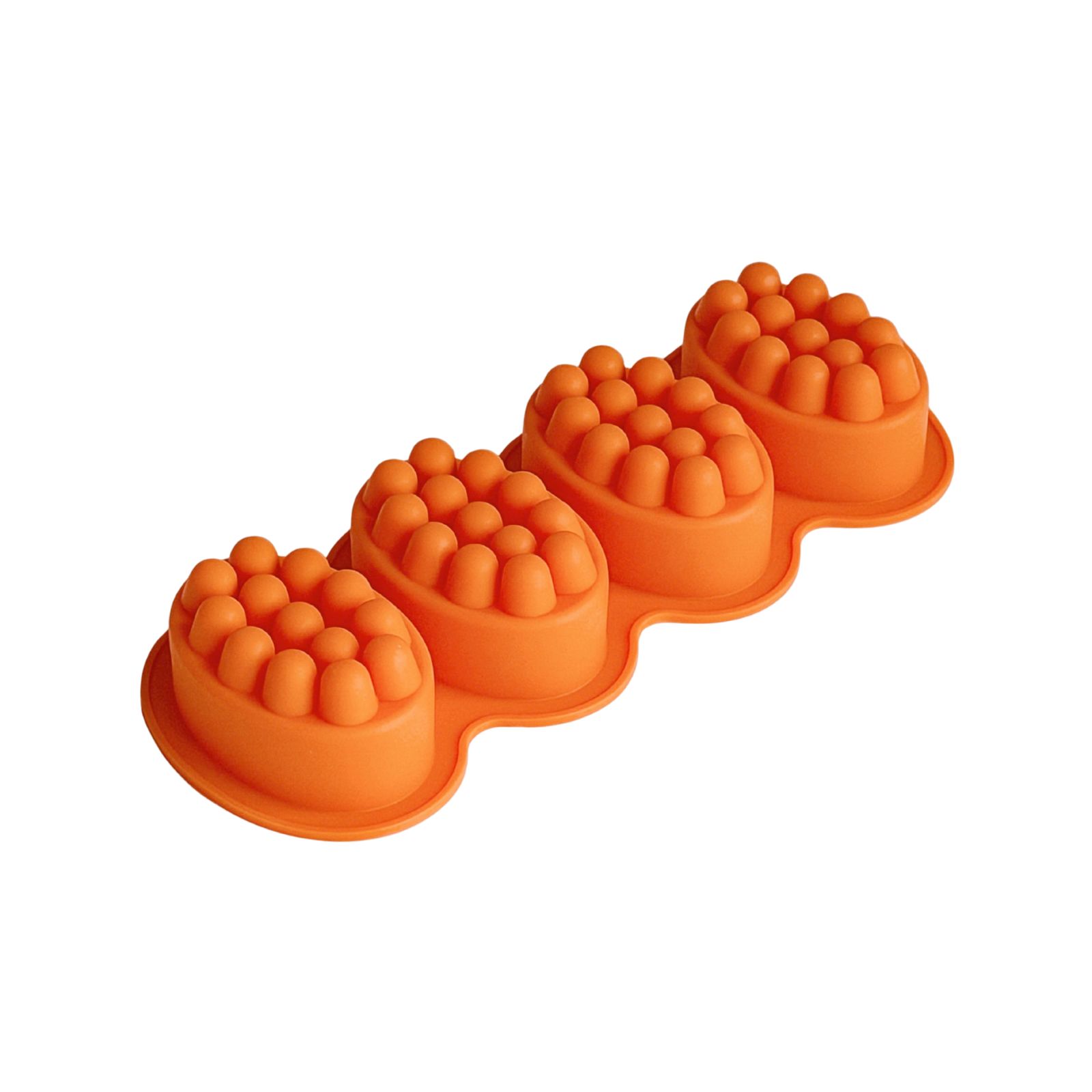 Silikonform massagekaka tvålform