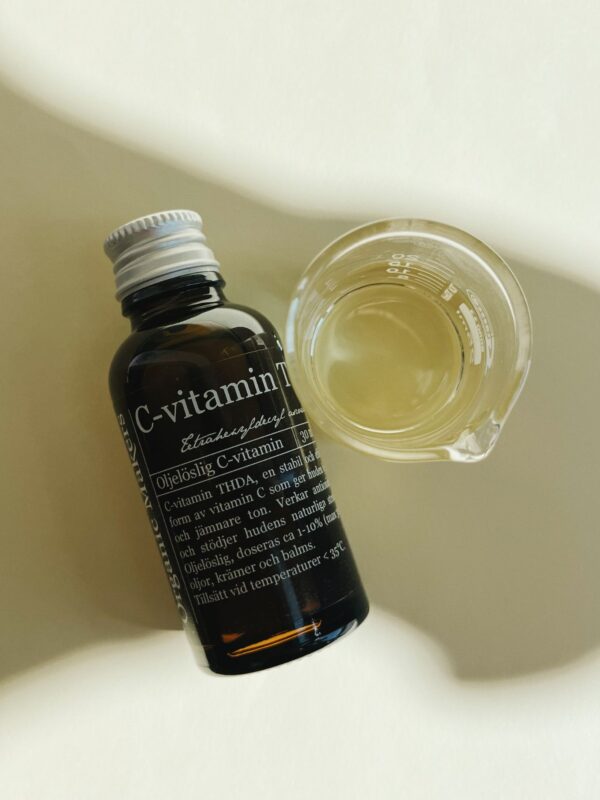 c-vitamin THDA Tetrahexyldecyl ascorbate - oljelöslig c-vitamin ingrediens för hudvård