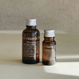 C-vitamin THDA för DIY hudvård, 30 ml och 10 ml i glasflaska
